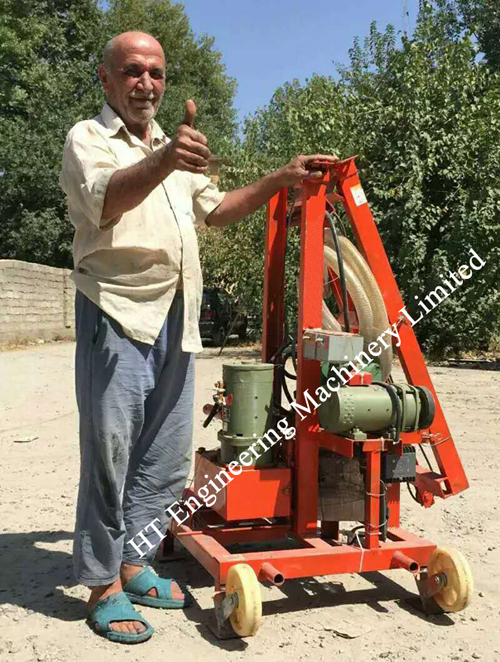 Water Bore Hole Drilling Machine Diy