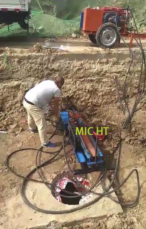horizontal pipe drilling machine horizontal pipe drilling machine