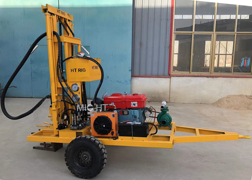 Plataforma de perforación hidráulica de pozos de agua DH200