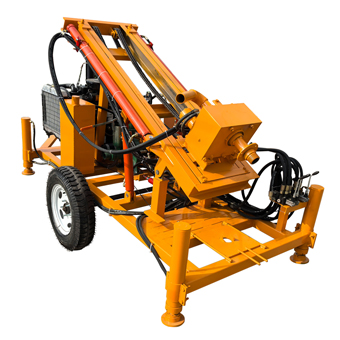 Water Well Borehole Drilling Equipment Rig Machine Boring Hole Mini Foldable Type